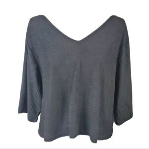 Jack by BB Dakota ribbed cropped top L. V neck